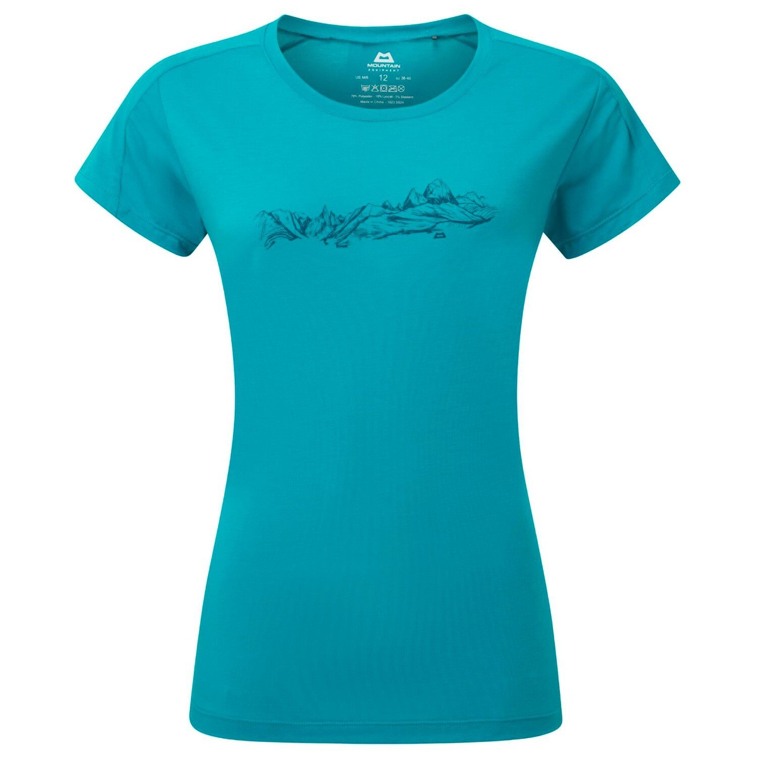 

Функциональная рубашка Mountain Equipment Women's Headpoint Skyline Tee, цвет Topaz