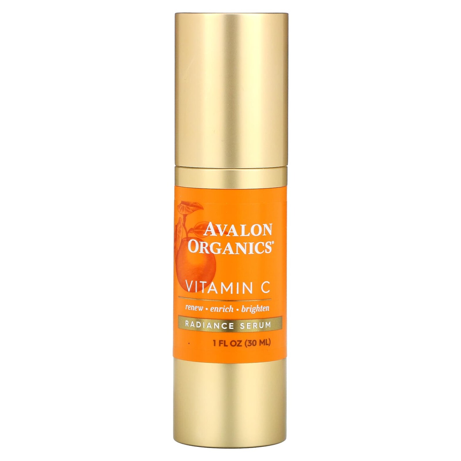 

Витамин C, сыворотка для сияния кожи, 30 мл (1 жидк. Унция), Avalon Organics