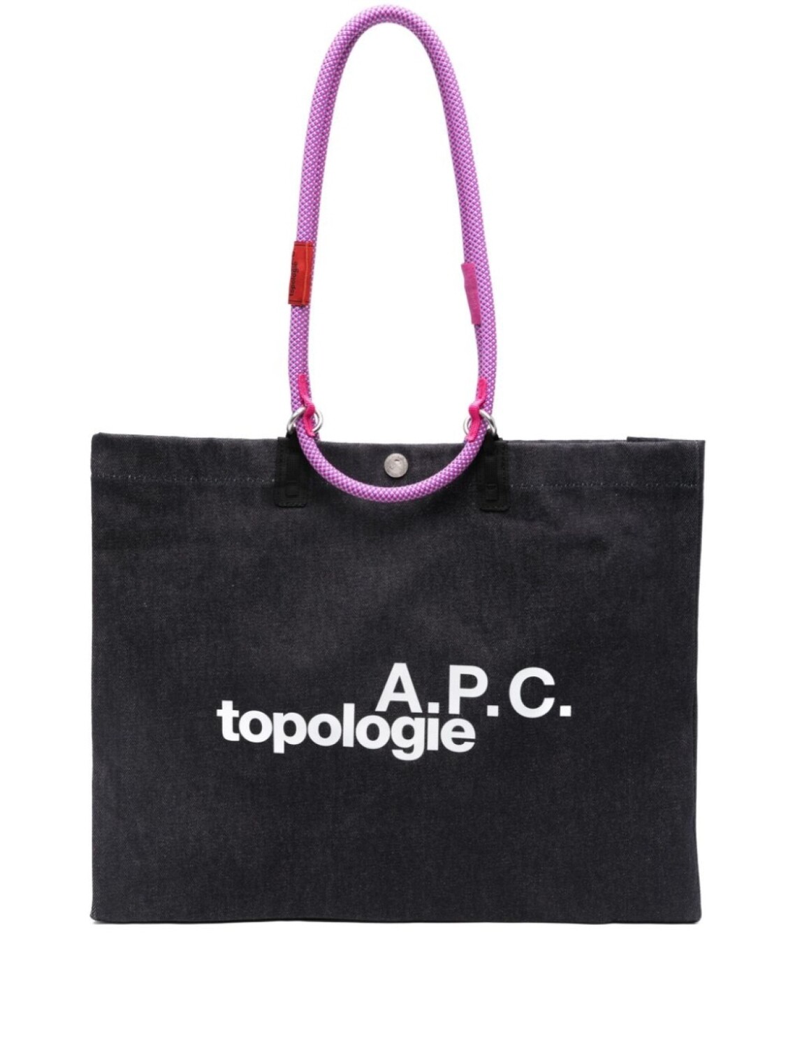 

A.P.C. сумка-тоут Topologie, синий