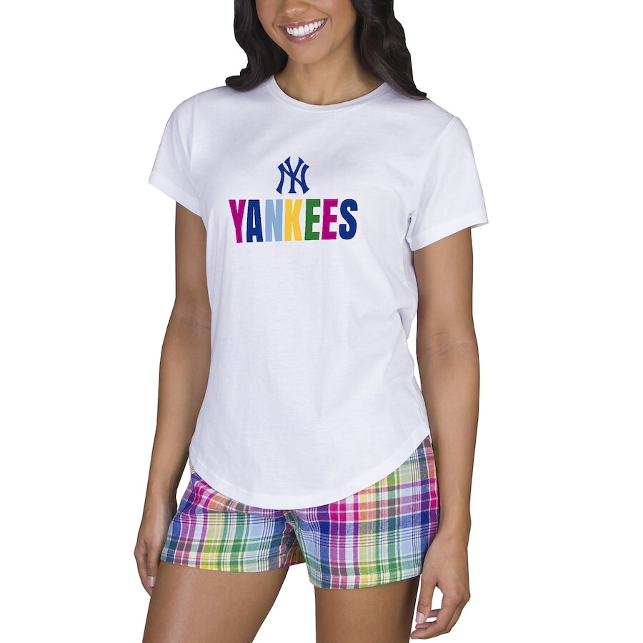 

Пижамный комплект Concepts Sport New York Yankees, белый