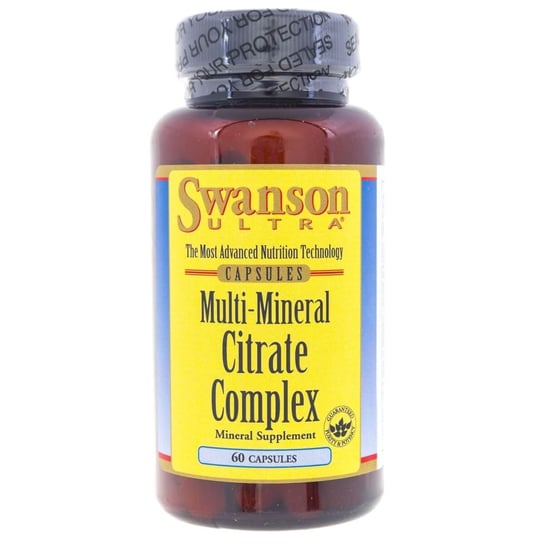 Цитратный комплекс Swanson, 60 капсул swanson комплекс витамина d и бора 60 капсул