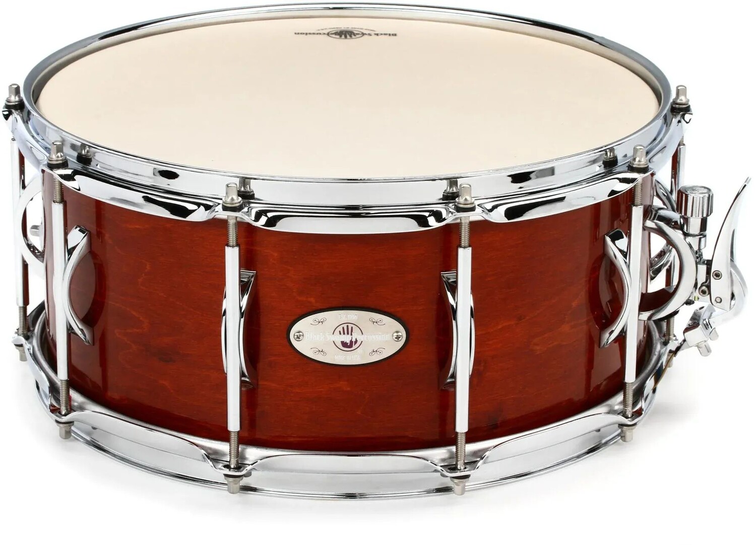 

Малый барабан Black Swamp Percussion Pro10 Studio Concert — 6,5 x 14 дюймов — красное красное дерево
