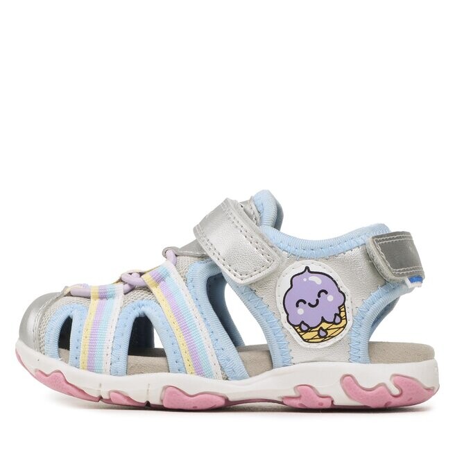 

Сандалии Geox BSandal Flaffee, серебро