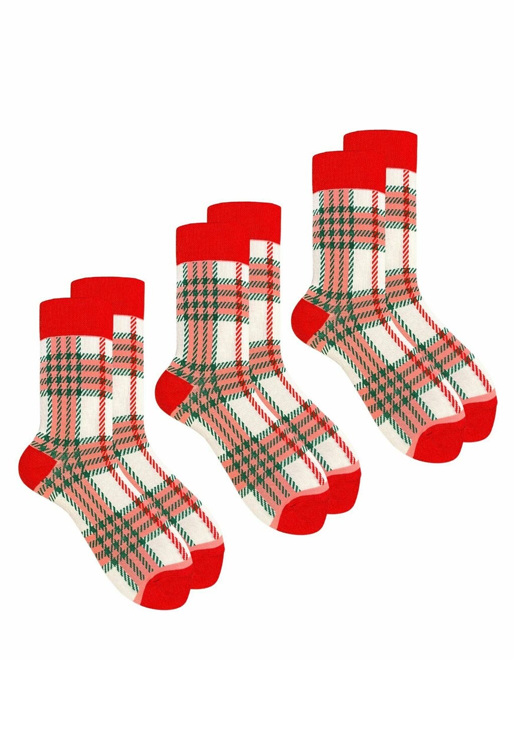 

Носки 3PACK CLASSY19 Hese Sox, цвет red/white