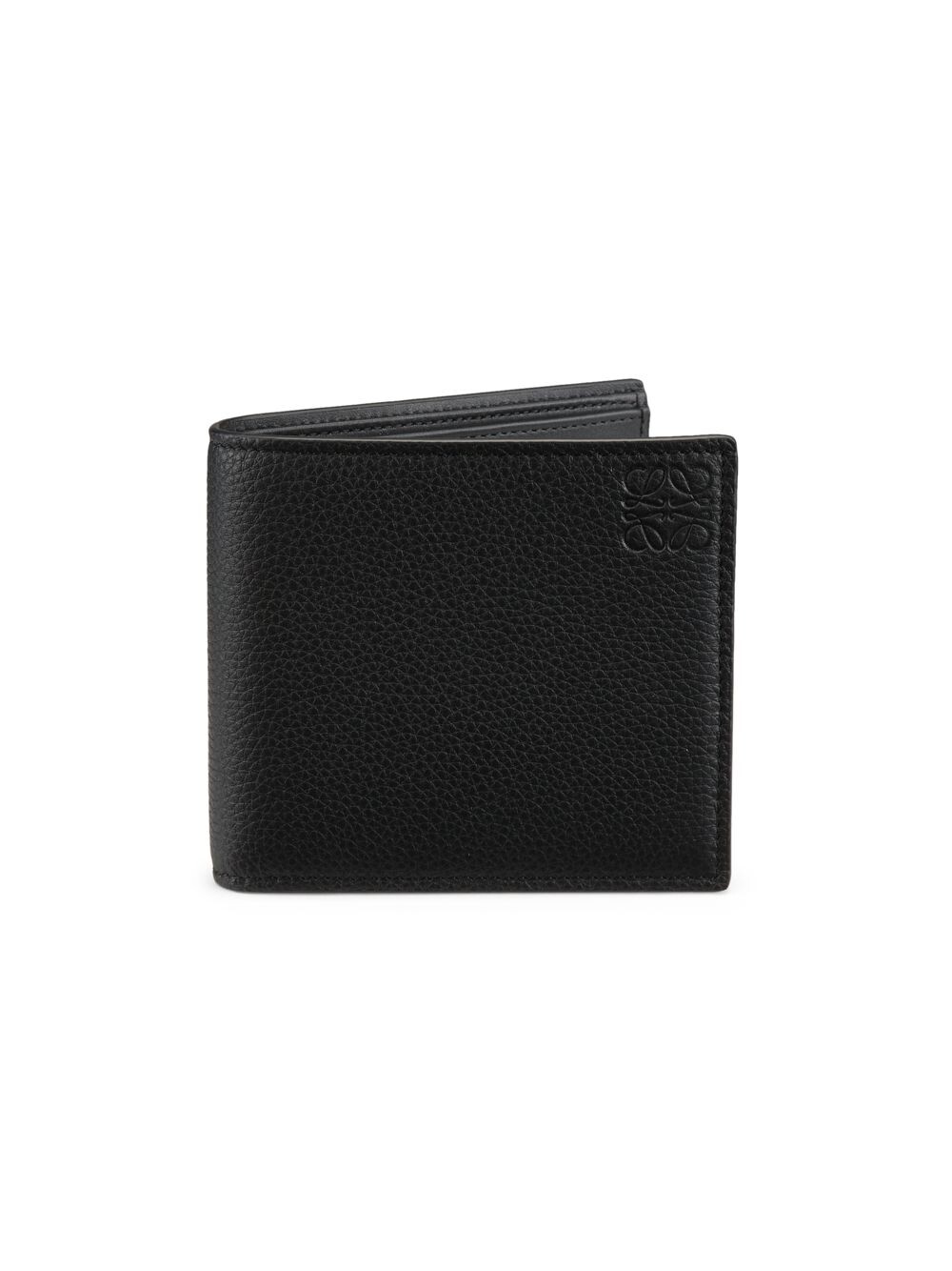 

Кожаный бумажник в два сложения Loewe, черный