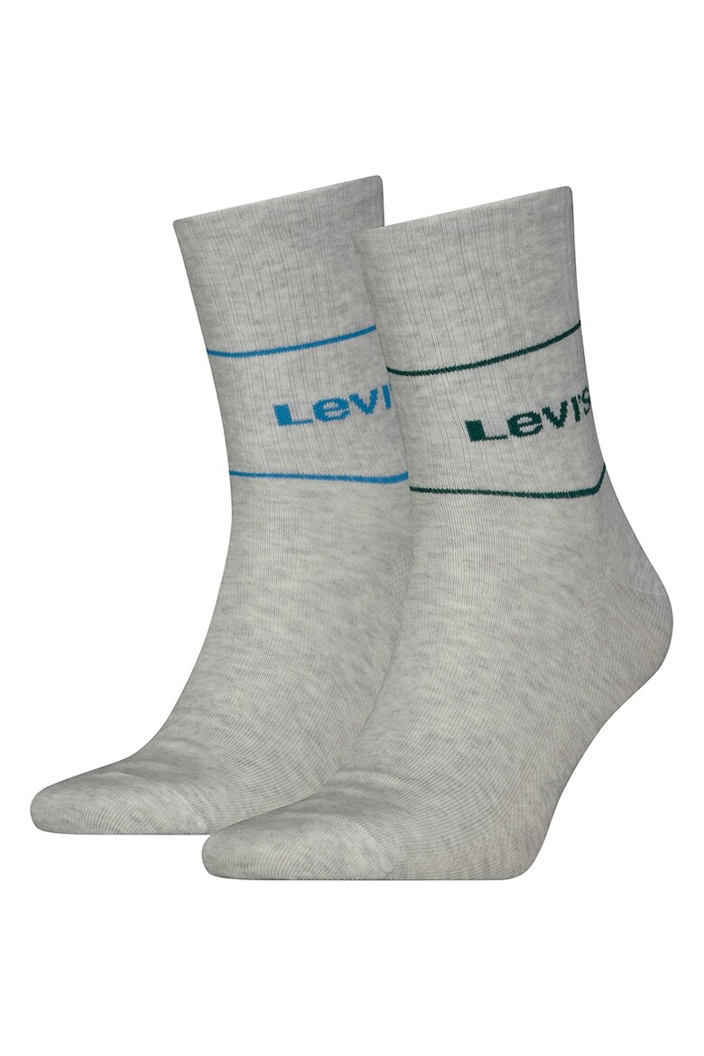

Носки с хлопком - 2 пары Levi'S, серый