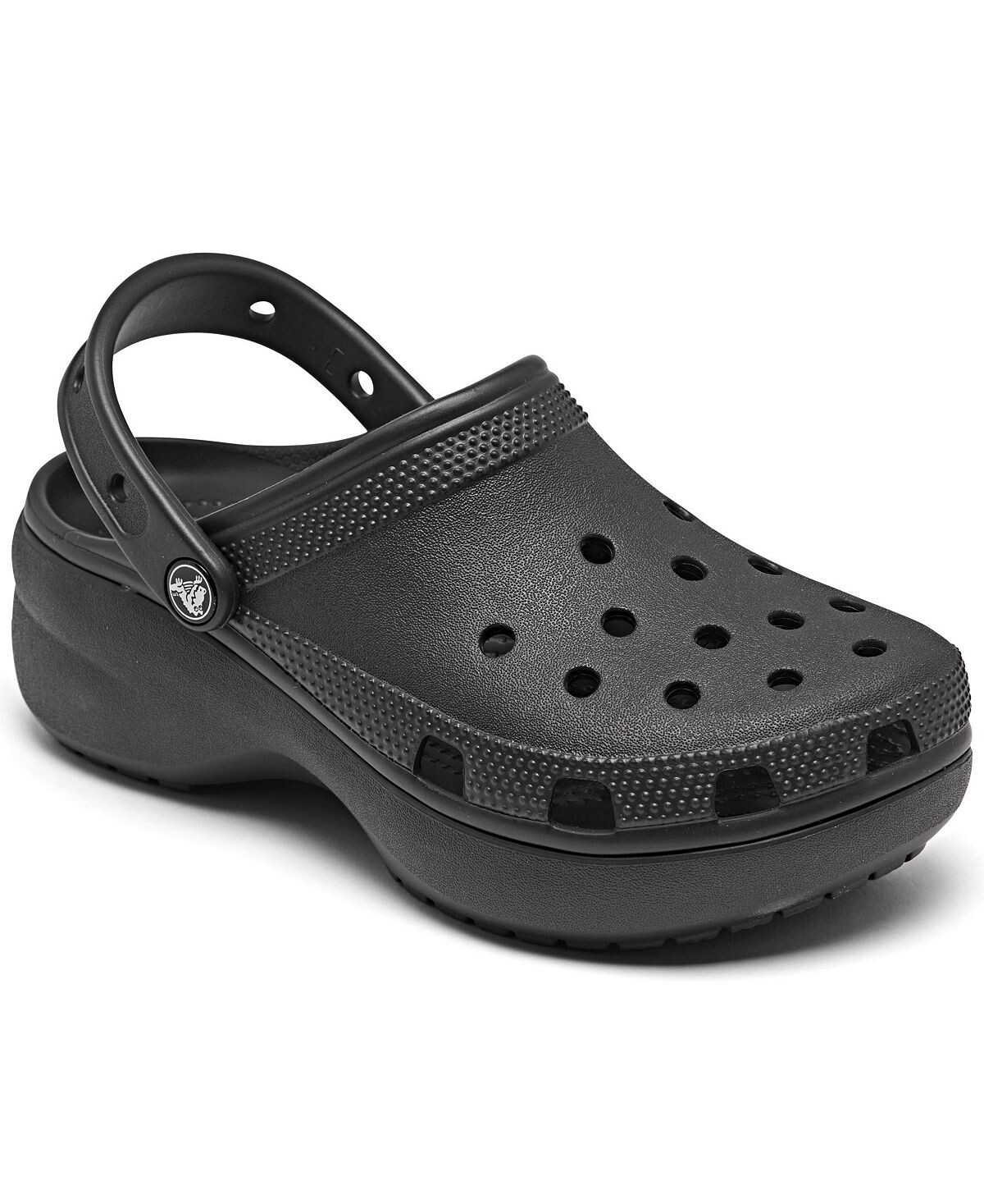 

Женские классические сабо на платформе Finish Line Crocs, черный