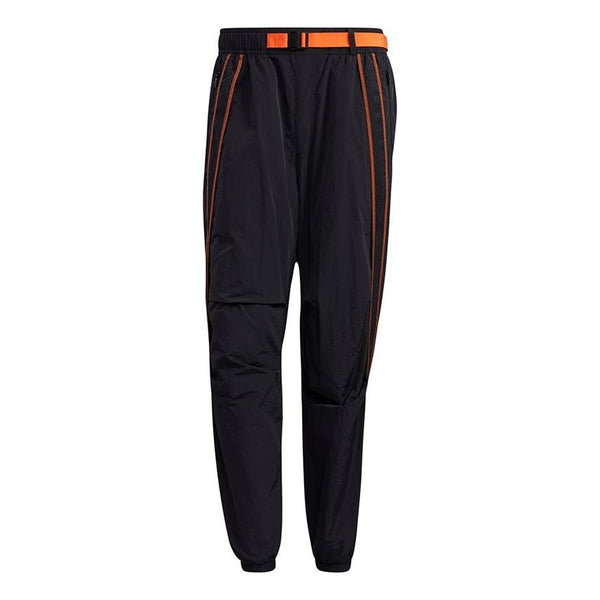 Спортивные штаны adidas Ub Pnt Wv Astro Woven Contrasting Colors Bundle Feet Sports Pants Black, черный