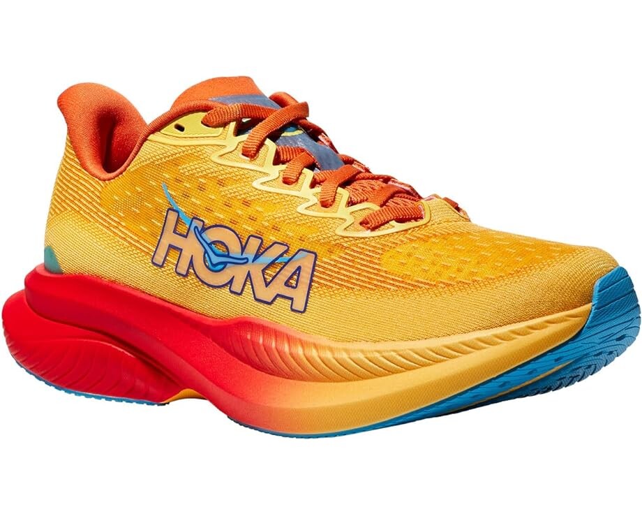 

Кроссовки Hoka Mach 6, цвет Poppy/Squash