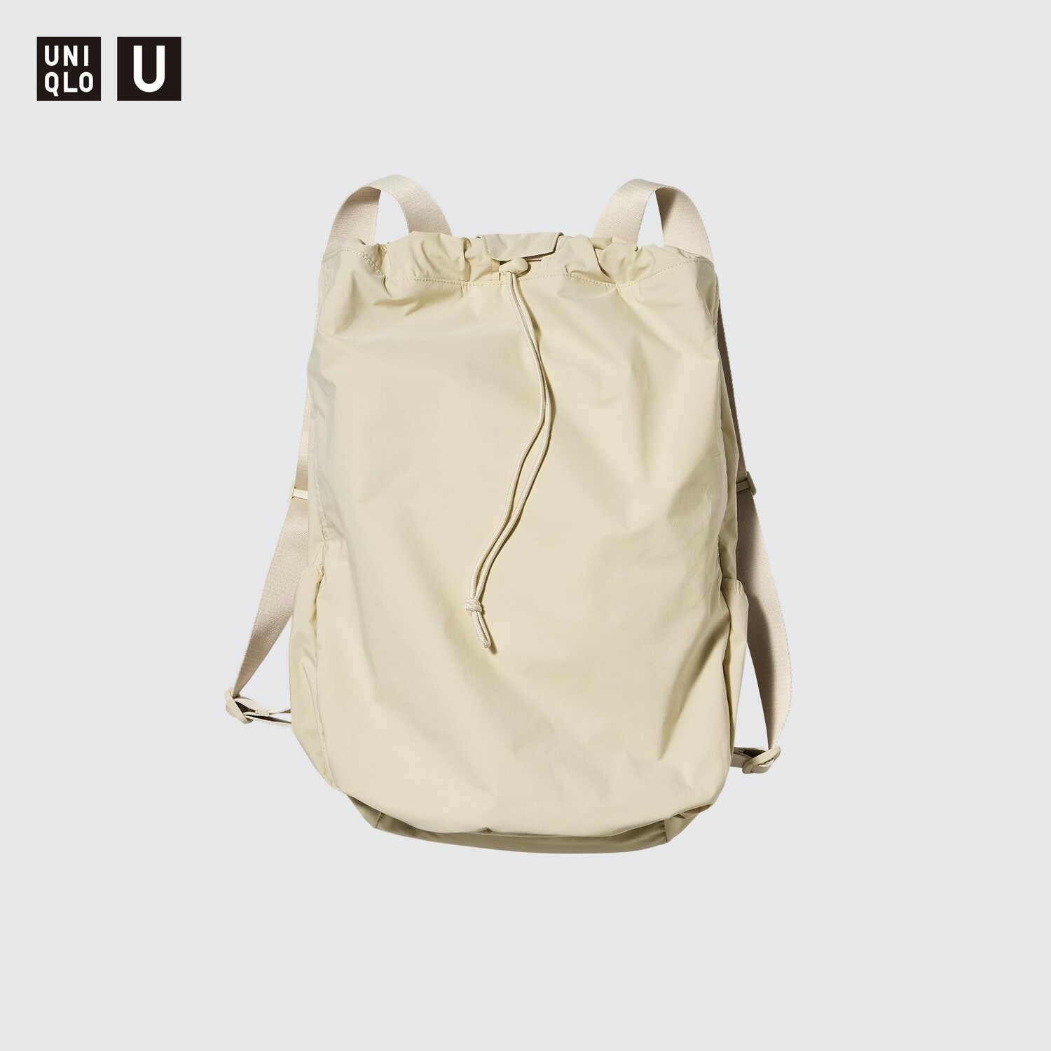 

Рюкзак на шнурках UNIQLO, слоновая кость