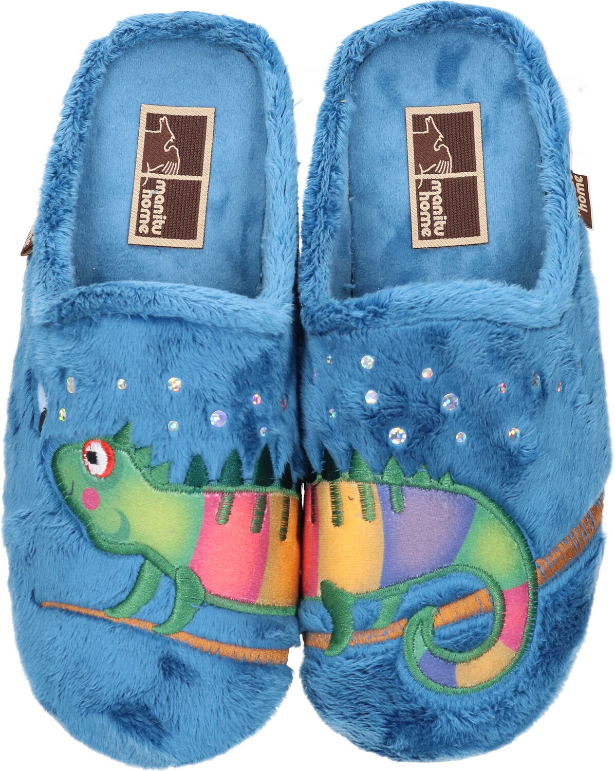 

Тапочки Manitu Home Klassische, цвет denim