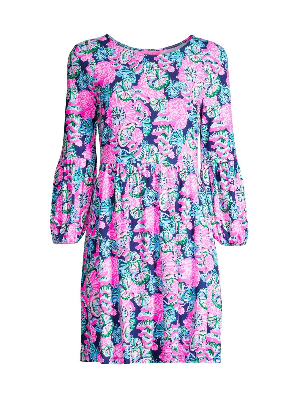 

Мини-платье Auralia с пышными рукавами Lilly Pulitzer, разноцветный