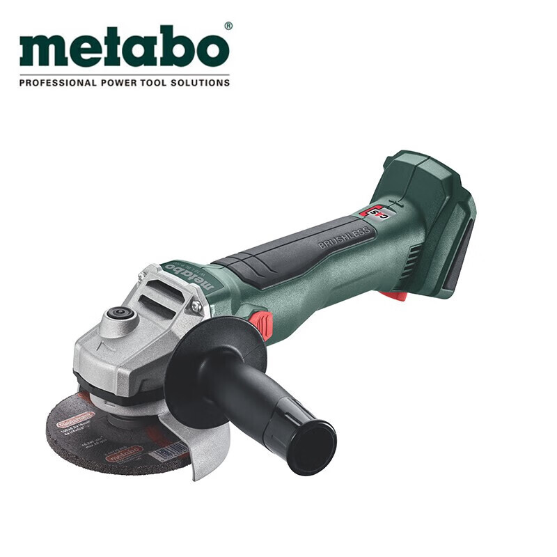 Угловая шлифовальная машина Metabo W 18 L BL 9-100, 100 мм + аккумулятор, зарядное устройство