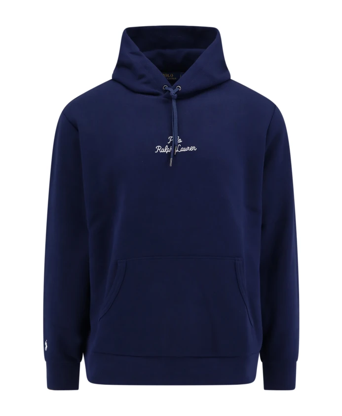 

Толстовка из хлопка с вышивкой Polo Ralph Lauren, синий