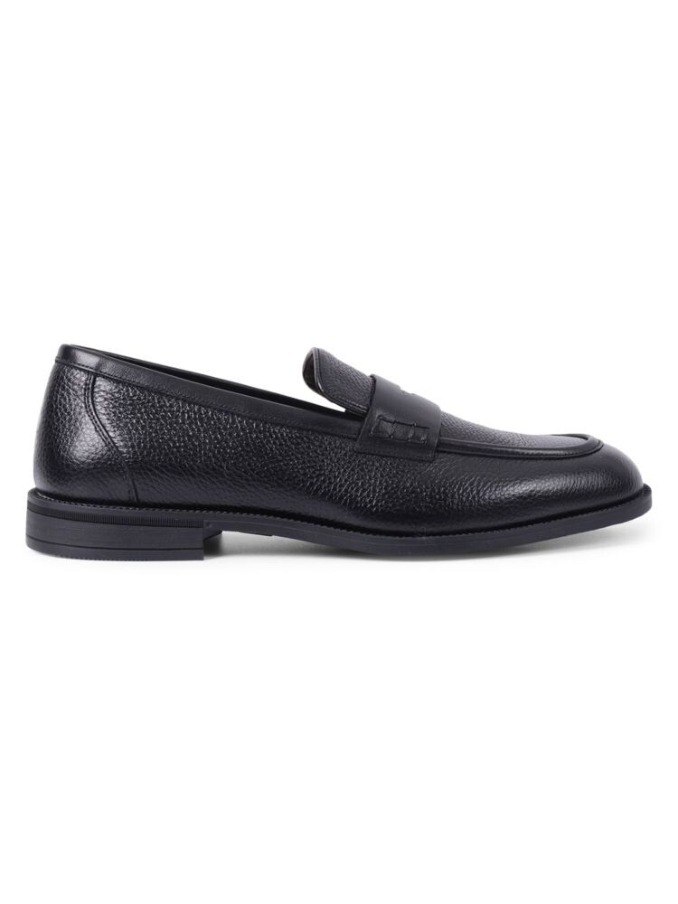 

Пенни-лоферы из зернистой кожи Comfort Montana Vellapais, черный