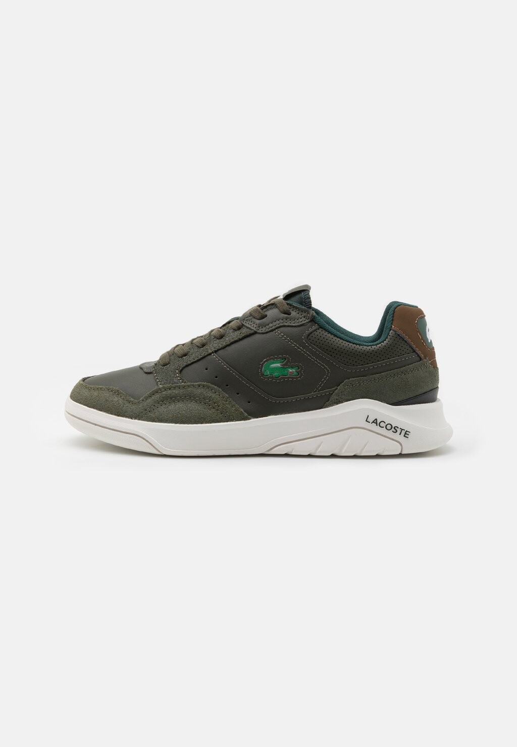 

Кроссовки Lacoste GAME ADVANCE, серебряный сит/мука/синополь