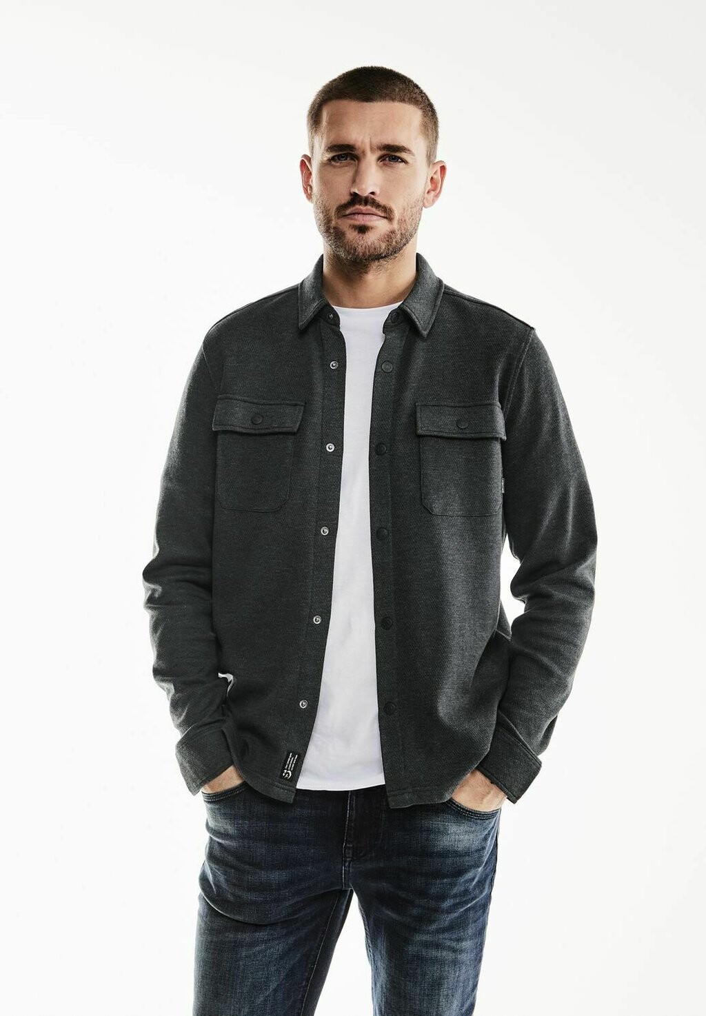 

Легкая куртка Street One MEN, цвет grau