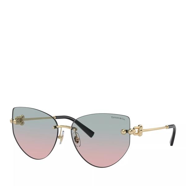 

Солнцезащитные очки 0tf3096 pale gold Tiffany & Co., желтый