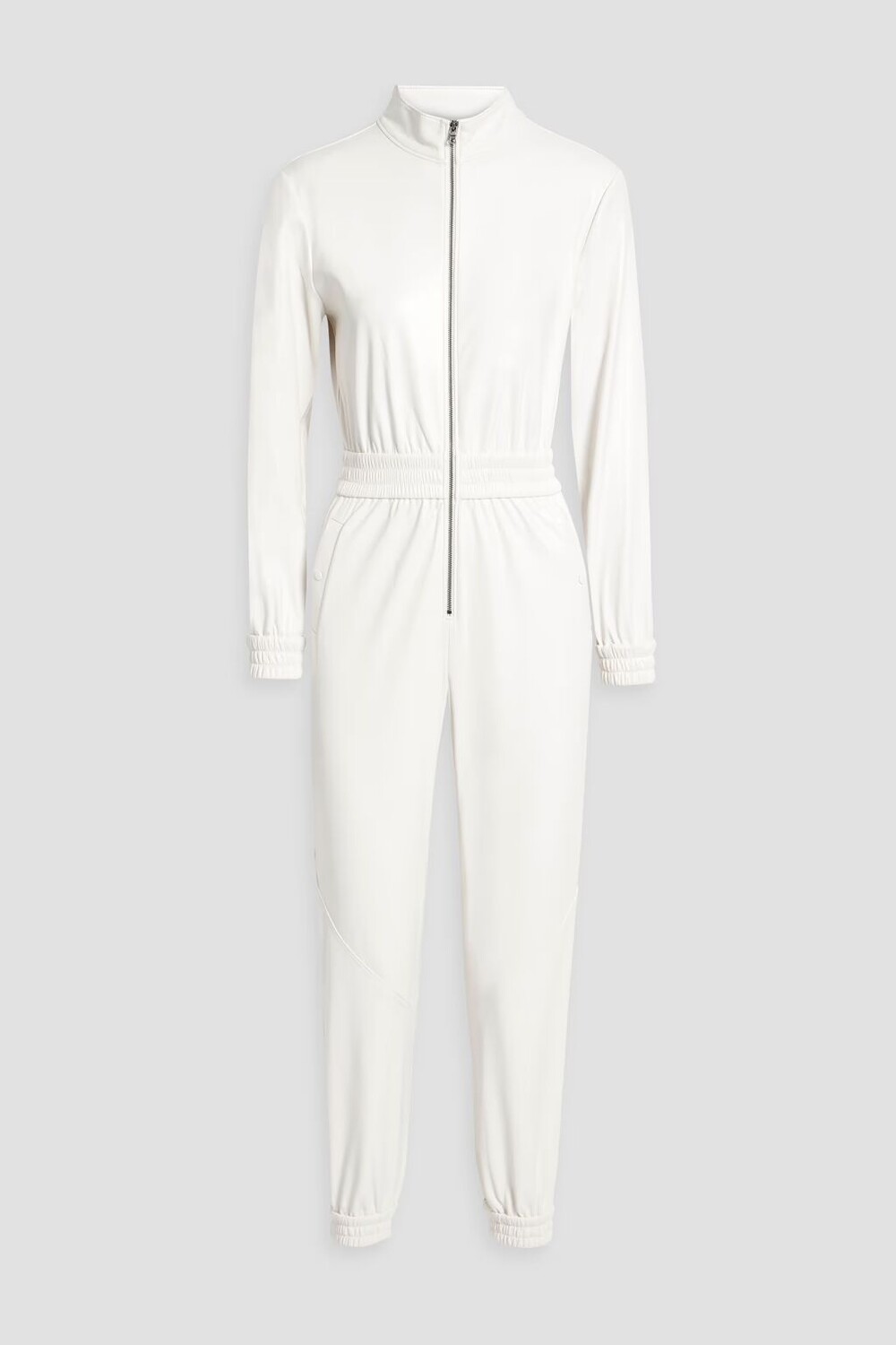 

Комбинезон Levi из искусственной кожи Alice + Olivia, цвет Off-white