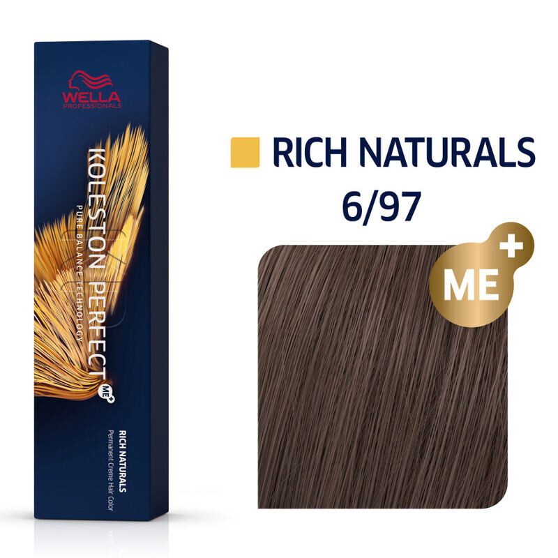 

Стойкая краска для волос 6/97 Wella Professionals Koleston Perfect Me+, 60 мл