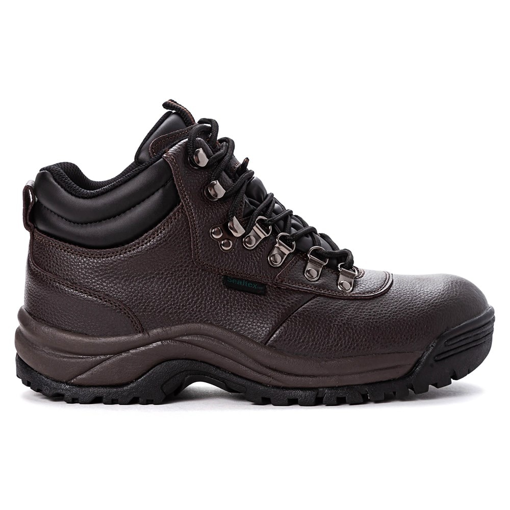 Мужские походные ботинки Cliff Walker средней ширины/ширины X/ширины XX Propet, коричневый