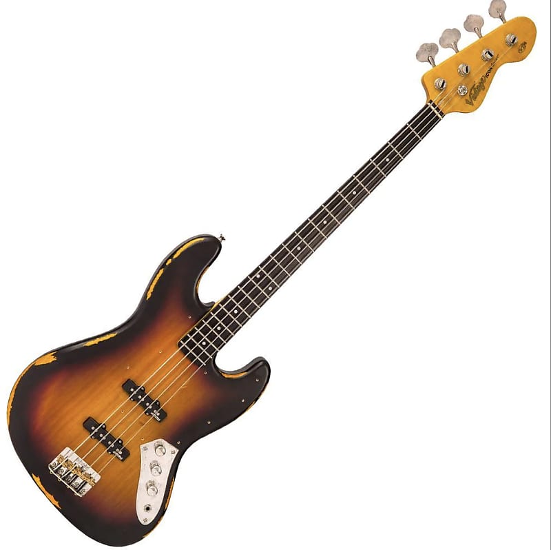 jp Басс гитара Vintage VJ74MRSSB Icon - Sunburst