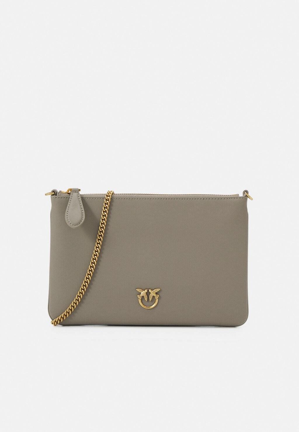 

Клатч Flat Classic Pinko, бежевый
