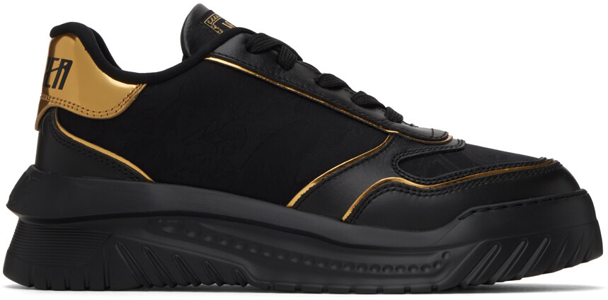 

Черные кроссовки Odissea Versace
