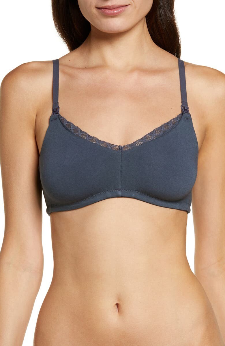 

Хлопковый бюстгальтер для кормления Bliss Wireless Pima NATORI