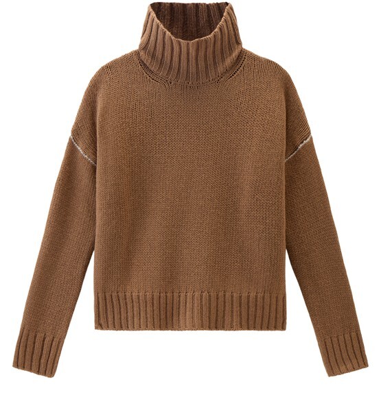 

Свитер-водолазка из чистой шерсти Woolrich