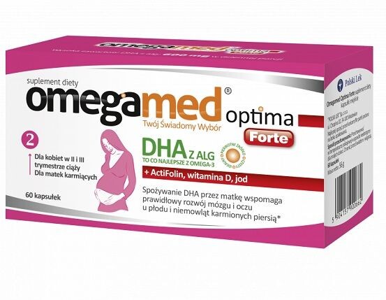

Omegamed Optima Forte витамины для мам и беременных, 60 шт.