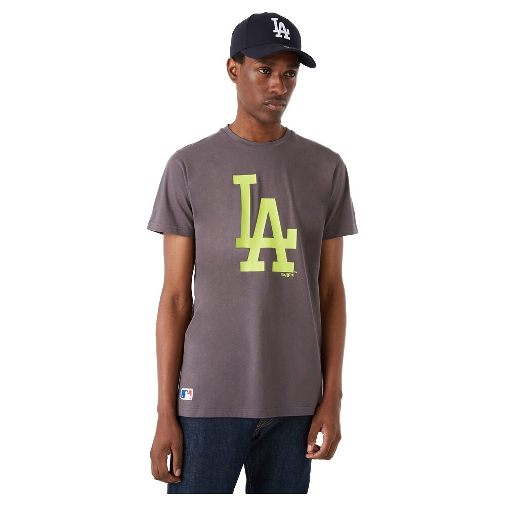 

Футболка с коротким рукавом New Era MLB Seasonal Team Logo Los Angeles Dodgers, серый