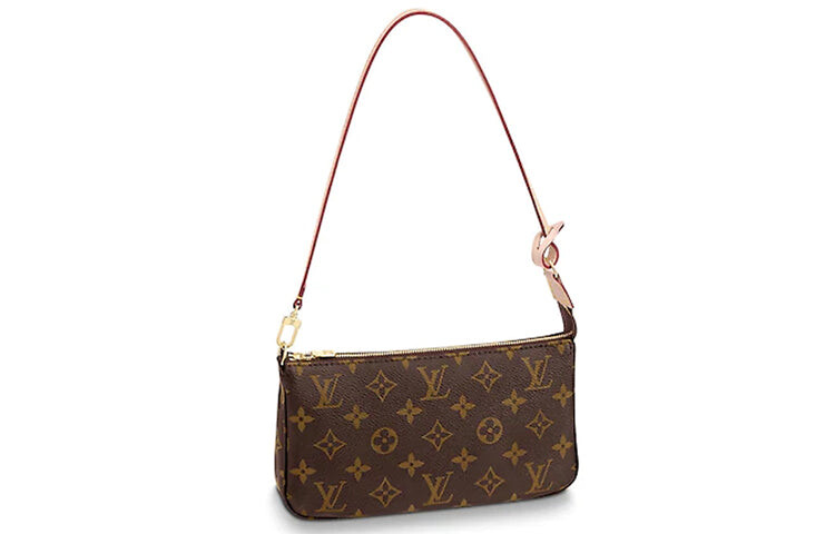 

Сумка холщовая через плечо Louis Vuitton с монограммо, коричневый