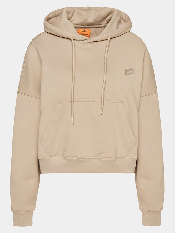 

Толстовка свободного кроя Alpha Industries, бежевый