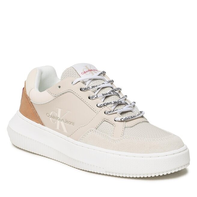 

Кроссовки Calvin Klein Jeans ChunkyCupsole Fluo, бежевый