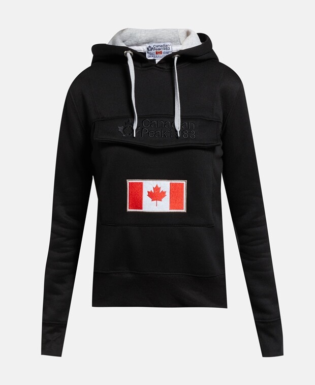 

Толстовка с капюшоном Canadian Peak, черный