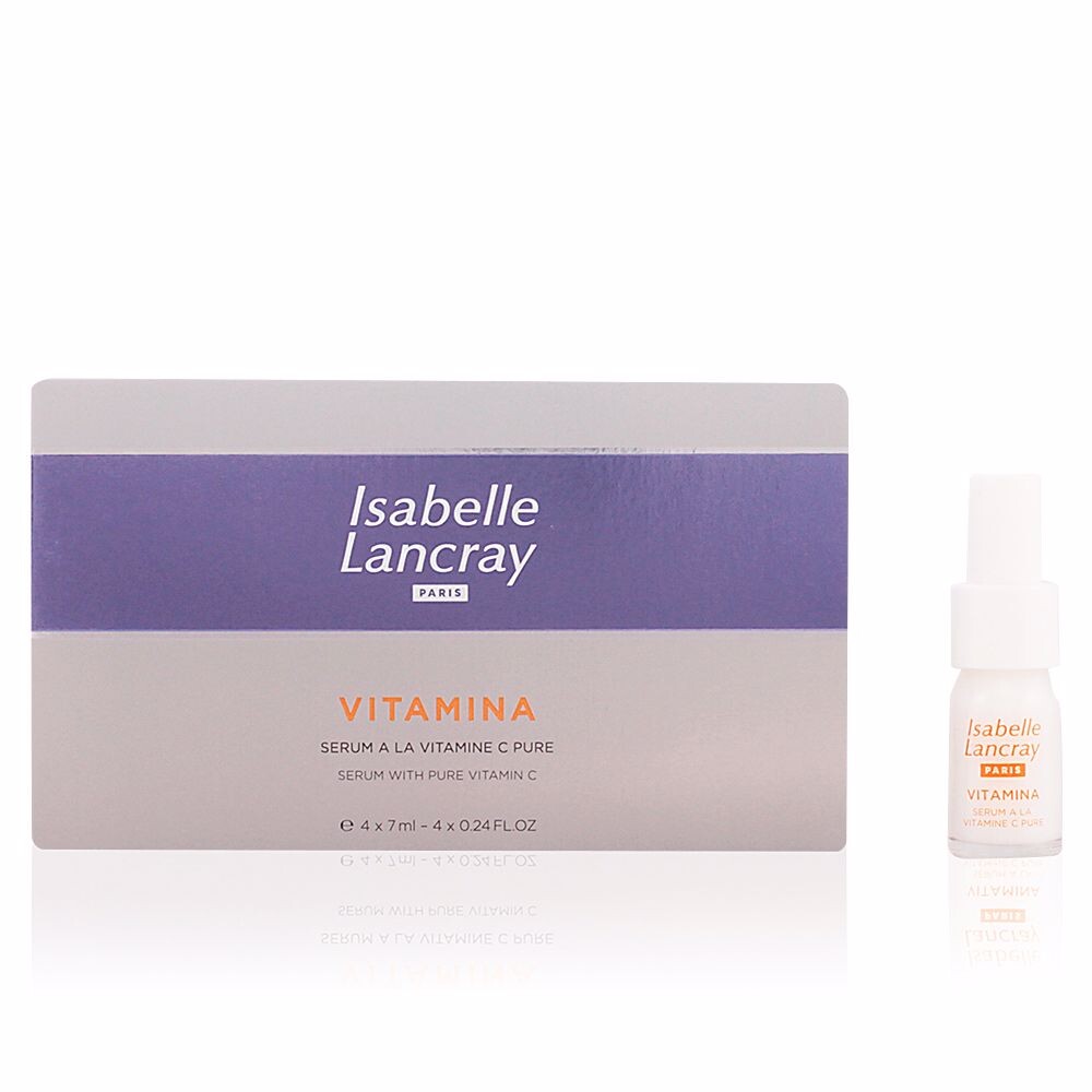 

масло для лица против усталости Vitamina sérum a la vitamine c pure Isabelle lancray, 4 х 7 мл