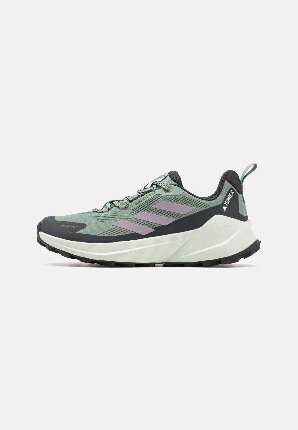Кроссовки TRAILMAKER 2 GORE-TEX SHOES Adidas Terrex, цвет silver green/preloved fig/crystal jade of manufacturer with 925 silver hetian jade ring apple green jade buckle natural jade pure silver peace female ring