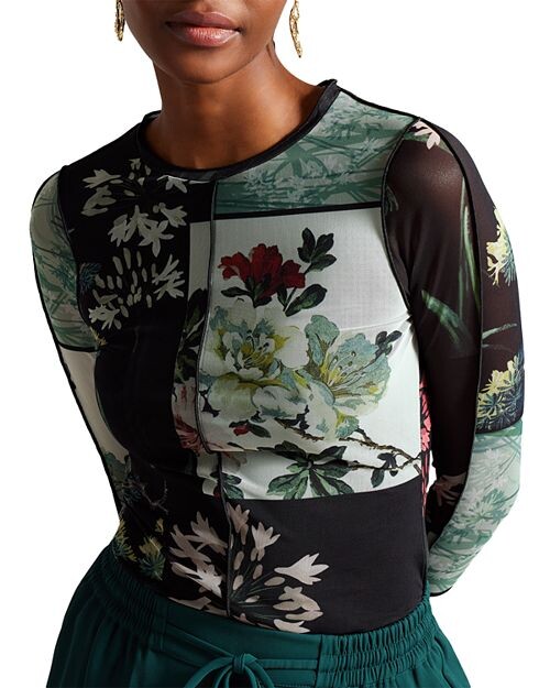 

Сетчатый топ Lareana Ted Baker, цвет Black