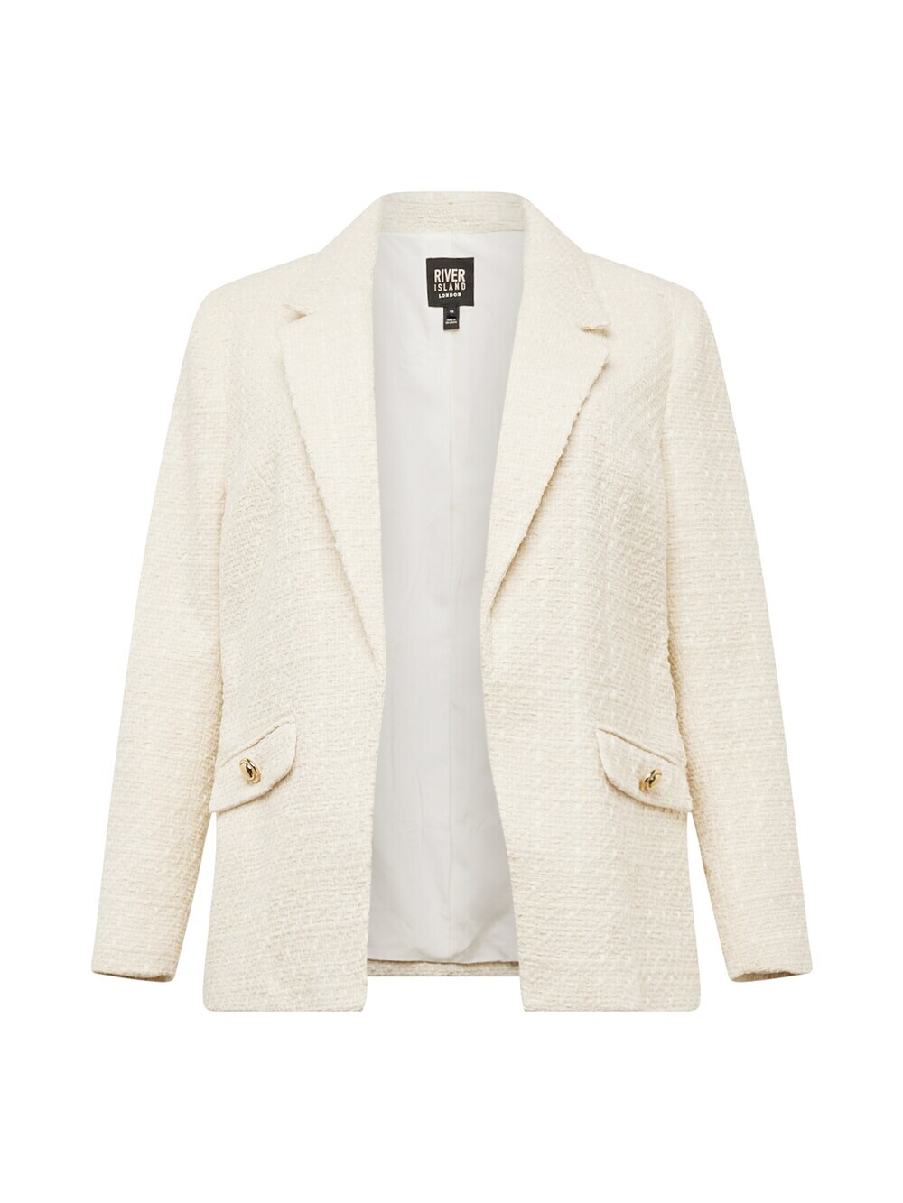 

Блейзер River Island Plus, крем