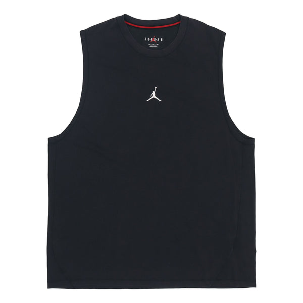Майка Air Jordan Casual Breathable Running Solid Color Sports Basketball Breathable Vest Black, черный