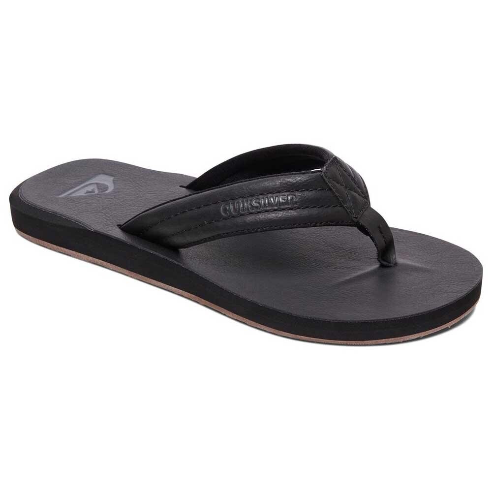 

Шлепанцы Quiksilver Carver Nubuck, черный