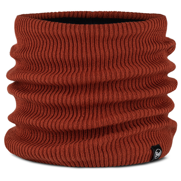 

Шарф Buff Knitted & Fleece Neckwarmer Renvi, цвет Cinnamon Brown