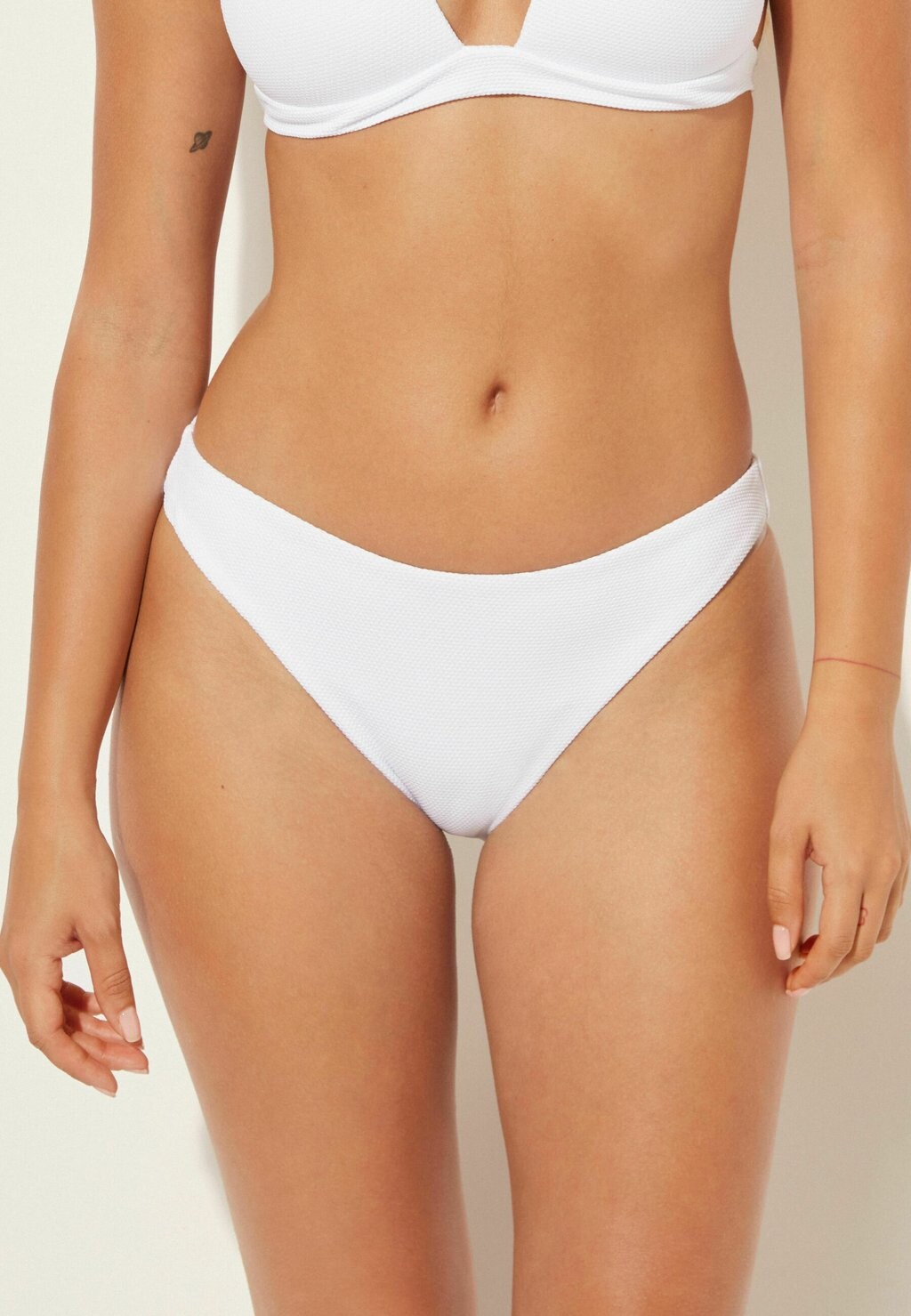 

Плавки бикини CLASSIC PIQUET Calzedonia, белый