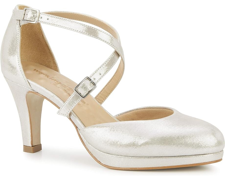 

Туфли Walking Cradles Pammy, цвет Silver Glitter Leather