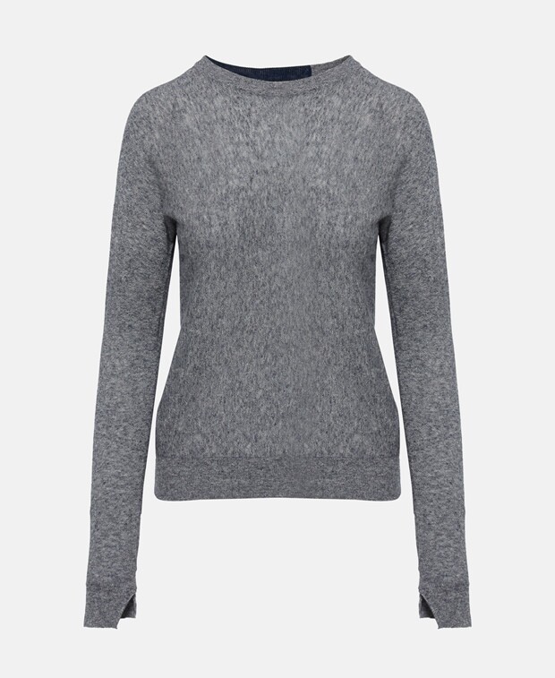 

Кашемировый пуловер Zadig&Voltaire, темно-синий
