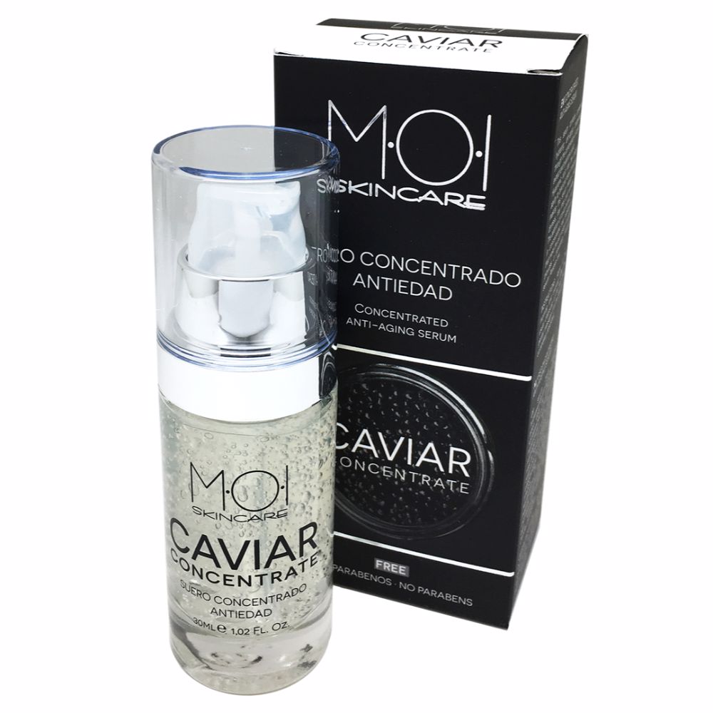 цена Крем против морщин Serum facial antiedad caviar concentrate Moi, 30 мл