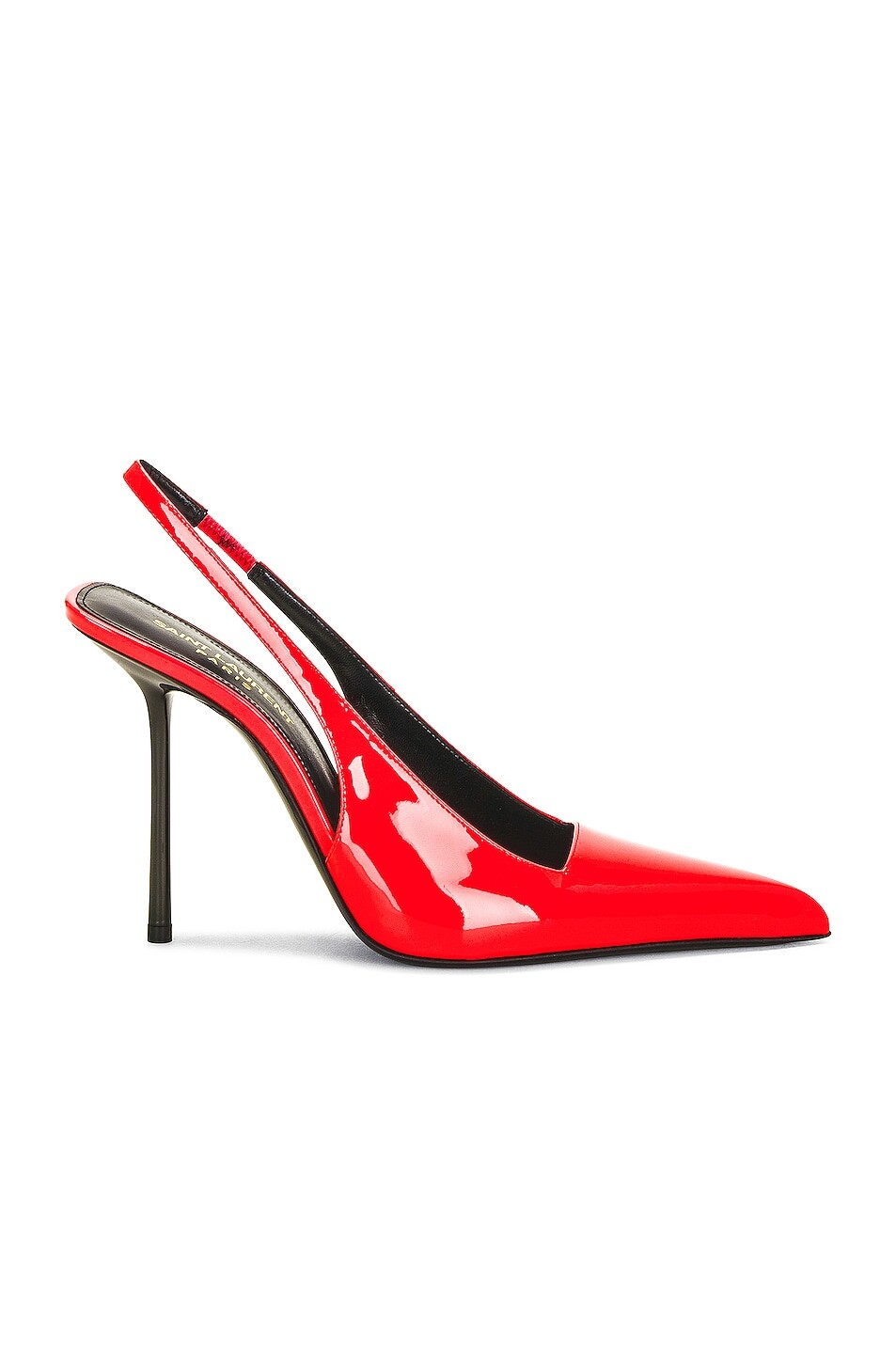 

Туфли Saint Laurent Paloma Slingback, цвет Highlighter Coral