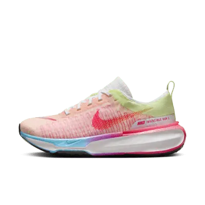

Кроссовки Nike Invincible 3, цвет Barely Volt/White/Pink Foam/Hyper Pink