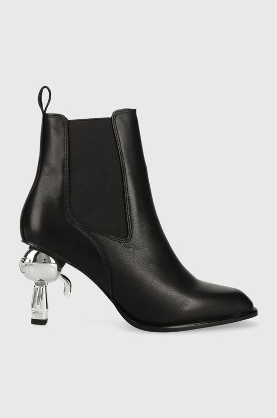 Кожаные ботинки челси IKON HEEL Karl Lagerfeld, черный